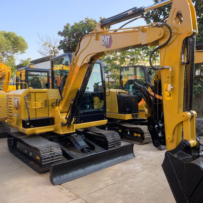 Konstruksi Kuning Cat305 Excavator 2nd Hand Digunakan Caterpillar Excavator 5400kg