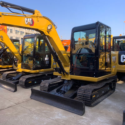 Konstruksi Kuning Cat305 Excavator 2nd Hand Digunakan Caterpillar Excavator 5400kg