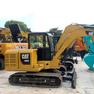 Jalan Bangunan Digunakan Excavator CAT306E Kedua tangan CAT Excavator 5795kg