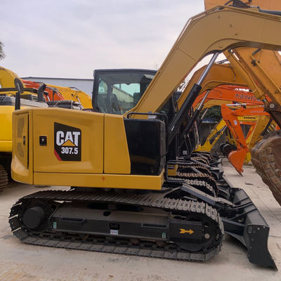 7210kg Besar Digunakan CAT Excavator 2nd Hand Hydraulic Crawler Excavator CAT307