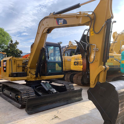 Kekuatan Kuning Hidrolik Digunakan CAT Excavator Crawler Tipe 2 Hand Diggers CAT308D