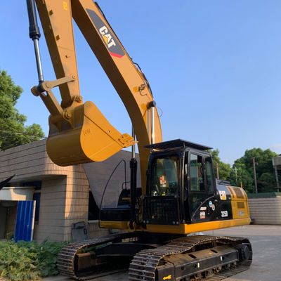 Pertanian Digunakan CAT Excavator Second Hand Backhoe Excavator CAT325D Warna Kuning