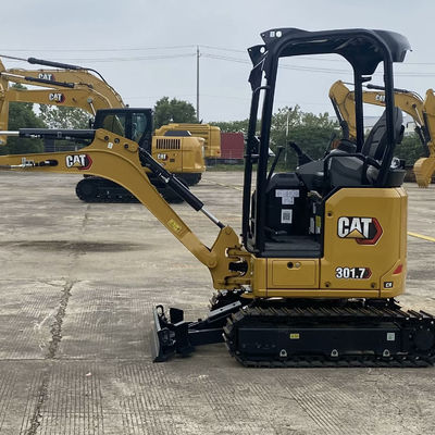 16.1kW Digunakan CAT Excavator Mini Diggers Cat301.7 Second Hand Operasi lancar