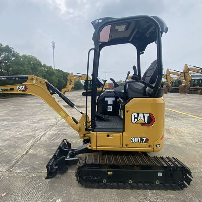 16.1kW Digunakan CAT Excavator Mini Diggers Cat301.7 Second Hand Operasi lancar