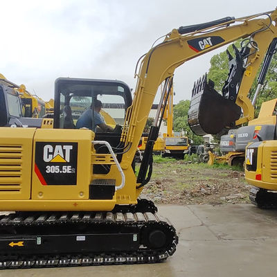 Cat 305 Digunakan Mini Excavators Crawler Digger 5400kg Untuk operasi pertambangan