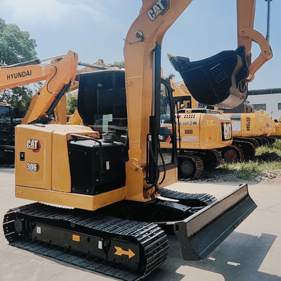 Digunakan Cat Mini Excavators Mesin Konstruksi Hidraulik CAT 306 Second Hand