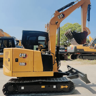 Digunakan Cat Mini Excavators Mesin Konstruksi Hidraulik CAT 306 Second Hand