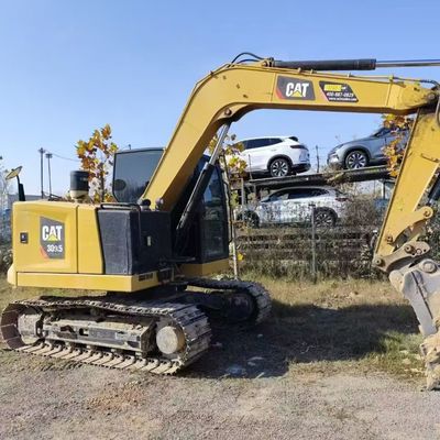 Hydraulic Dipakai Mini Excavator Digger Cat307 41.5kw Robust Crawler Excavator