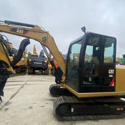 Mesin konstruksi bekas Digger Cat306E2 34.7kw Untuk konstruksi jalan