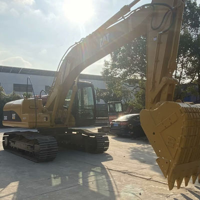 10T CAT320C Mesin konstruksi bekas 2nd Hand Crawler Caterpillar Excavator 110kw