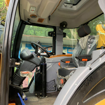 3283kg beban digunakan loader tangan kedua CAT 420F backhoe loader 76.1kW untuk konstruksi