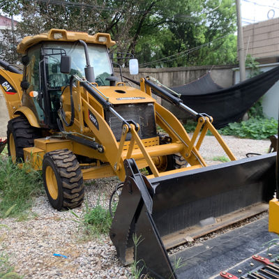 3283kg beban digunakan loader tangan kedua CAT 420F backhoe loader 76.1kW untuk konstruksi