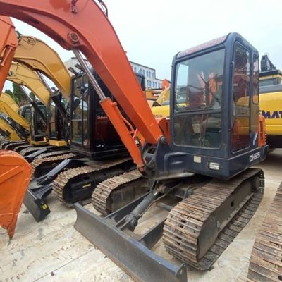 Pertanian Digunakan Mini Excavator DOOSAN 55 Crawler Excavator Peralatan Konstruksi