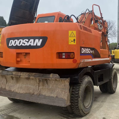 Peralatan Excavator Digger asli bekas DOOSAN 150W-7 39.7kW