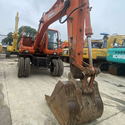 Peralatan Excavator Digger asli bekas DOOSAN 150W-7 39.7kW