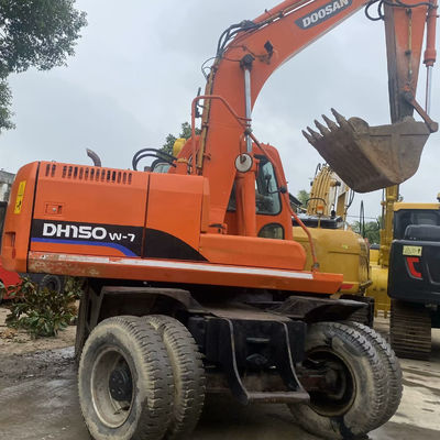 Peralatan Excavator Digger asli bekas DOOSAN 150W-7 39.7kW