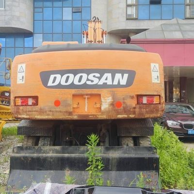 Doosan 210w Peralatan konstruksi bekas Penggali Crawler Hidraulik 19800 Kg
