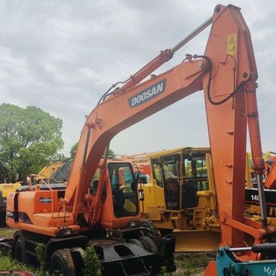 Doosan 210w Peralatan konstruksi bekas Penggali Crawler Hidraulik 19800 Kg