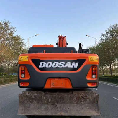 Doosan DX210W bekas Excavator Roda Hidraulik Mini Digger Second Hand 20100 kg