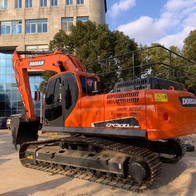 Jenis Crawler Digunakan DOOSAN DX300LC-9C Excavator Earth Moving Machinery 30215 kg