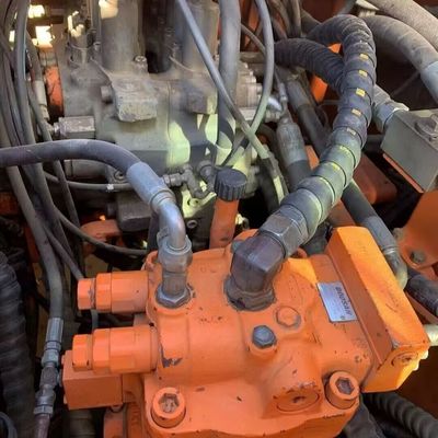 Doosan 210w-7 Digger Excavator Roda Digger 115kW Untuk Industri Pertambangan