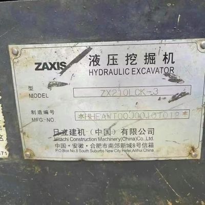Mini Hydraulic Digger Digger HITACHI Zax210 Untuk Pekerjaan Demolition