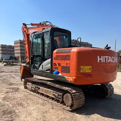 Hitachi Zx130 Digunakan Excavator 69kw Peralatan Konstruksi Crawler Excavator