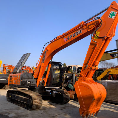Penghematan bahan bakar digunakan HITACHI ZX200 Excavator digunakan Peralatan Penggerak Bumi 20300 kg
