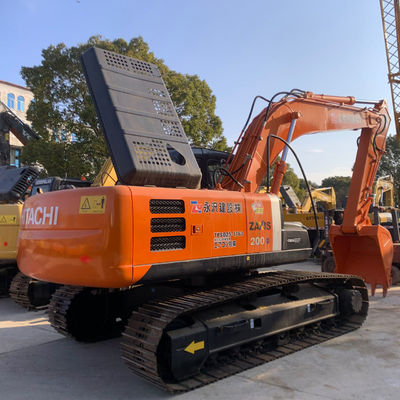 Penghematan bahan bakar digunakan HITACHI ZX200 Excavator digunakan Peralatan Penggerak Bumi 20300 kg