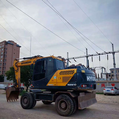 Hyundai 150w-9 Peralatan Excavator Hyundai yang Digunakan untuk Pembangunan Jalan