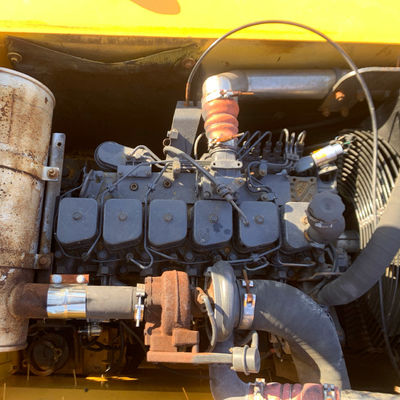 HYUNDAI 210W-7 Excavator Roda Lama, Peralatan Konstruksi Digunakan 124KW Untuk Pertambangan