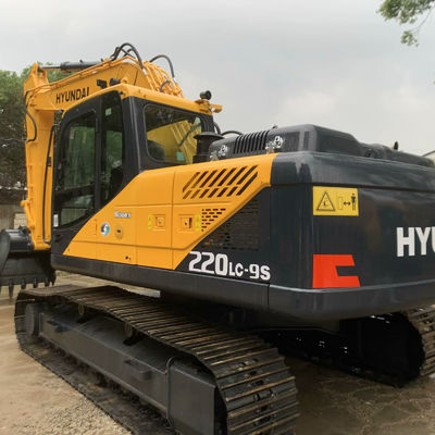 Baik Dipertahankan Digunakan Hyundai Excavator Hyundai 220lc-9s Mesin Konstruksi 22400kg