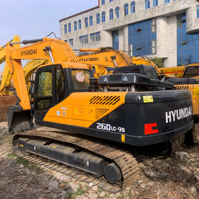 Modern Hyundai 260lc-9s Digger Excavator Digger Bahan bakar yang efisien Penggalian tugas berat