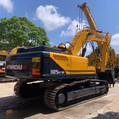 30200kg Digunakan Hyundai Excavator HYUNDAI 305LC-9S 198KW Crawler Excavator Mesin
