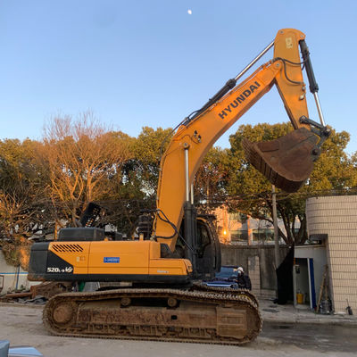 Hydraulic Besar Digunakan Excavator HYUNDAI 520L-9 Crawler Jenis 52170kg