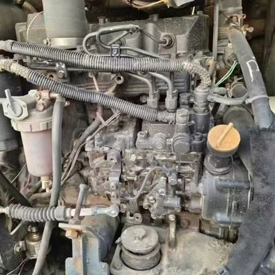 Di tangan kedua Hyundai 60 Excavator Digger Mini Hydraulic Crawler Excavator 5850kg