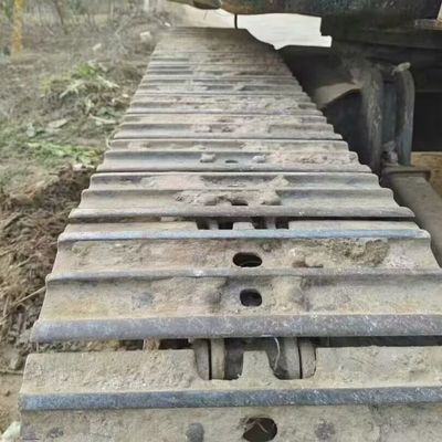 Di tangan kedua Hyundai 60 Excavator Digger Mini Hydraulic Crawler Excavator 5850kg