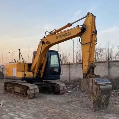 Hyundai R110-7 Digger Crawler bekas Digger tangan kedua 11200kg 0,30-0,59m3 Ember