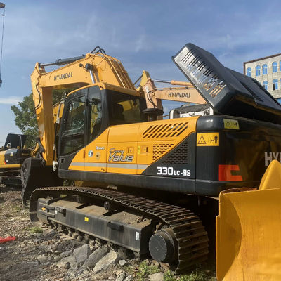 Peralatan Penggerak Bumi bekas Hyundai 330 Crawlerl Excavator 32,84 ton bekas