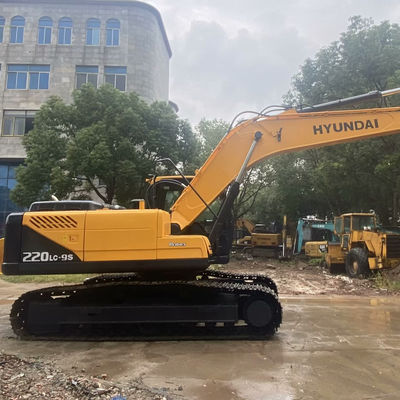 Konstruksi Excavator Tua Hyundai 220lc-9s Kuning bekas Excavator