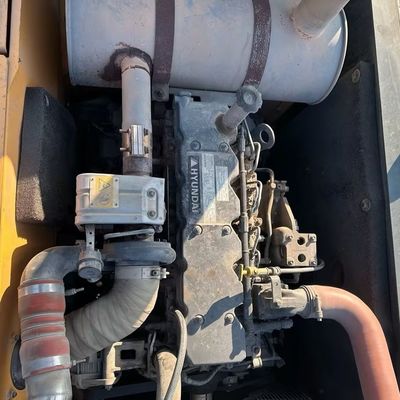 Kuning Hyundai 305 Digger Excavator digunakan 198kw 1900rpm Mesin konstruksi tangan kedua