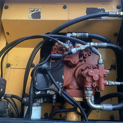 Hyundai 210W-9 bekas Excavator roda Hyundai peralatan konstruksi 20560kg