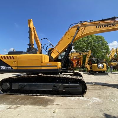 125KW Digunakan Hyundai Excavator Hyundai 305lc-9s Hydraulic Crawler Excavator Warna Kuning