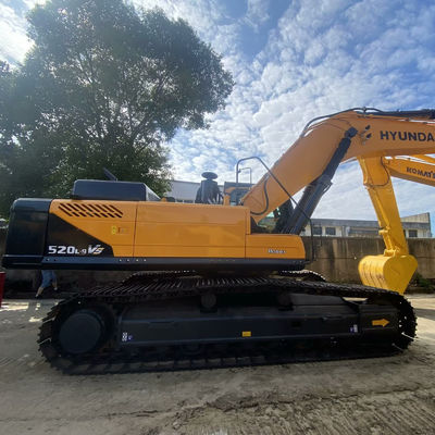 Hyundai 520 Digunakan Excavator Material Penanganan Mesin Konstruksi Lama