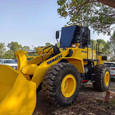 Tugas berat 146kW Komatsu WA380 digunakan wheel loader 5 Ton beban untuk pertanian