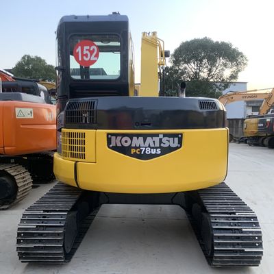 Digunakan Komatsu Excavator Pc78 7,67 Ton Hand Crawler Digger untuk Konstruksi