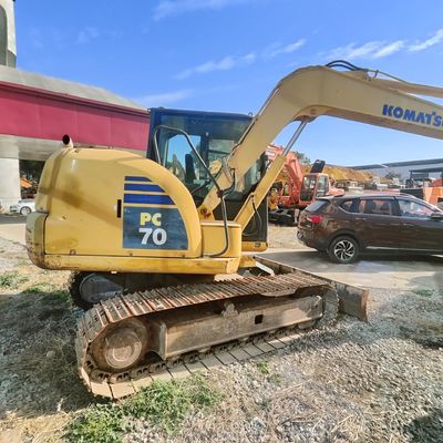 Industri hidrolik digunakan mini Excavator Digger Komatsu 70 6500 KG Heavy Duty