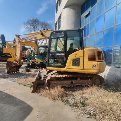 Industri hidrolik digunakan mini Excavator Digger Komatsu 70 6500 KG Heavy Duty