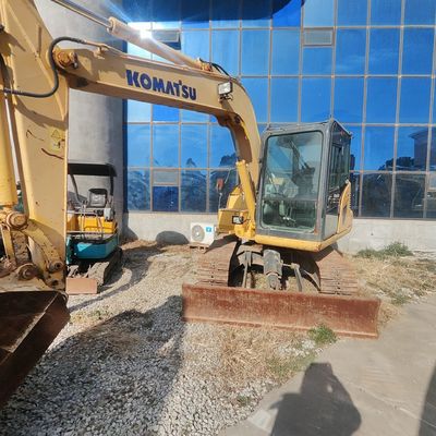 Industri hidrolik digunakan mini Excavator Digger Komatsu 70 6500 KG Heavy Duty