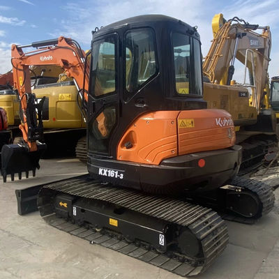 Mini digunakan konstruksi Excavator Kubota 161-3 5675kg Untuk Teknik Konstruksi